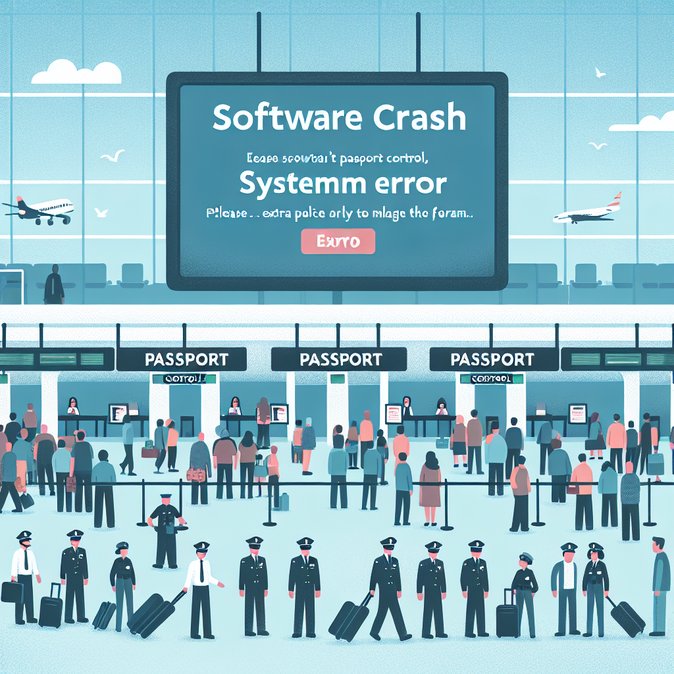 IT Failure Collapses Passport Control at Madrid-Barajas T4S, Causing Flight Chaos