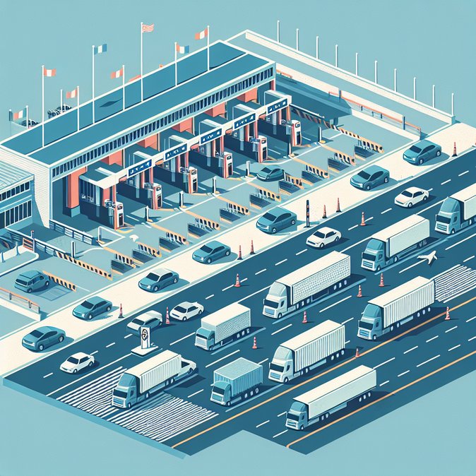 A12 checkpoint redesign targets chronic tailbacks on German-Polish border