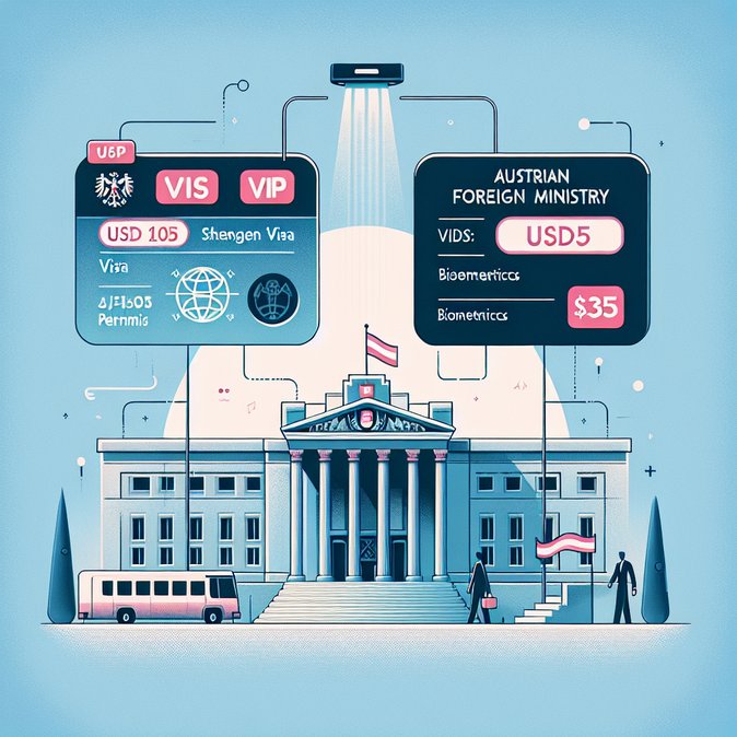 El Ministerio de Relaciones Exteriores de Austria actualiza la tarifa global de visados y pasaportes