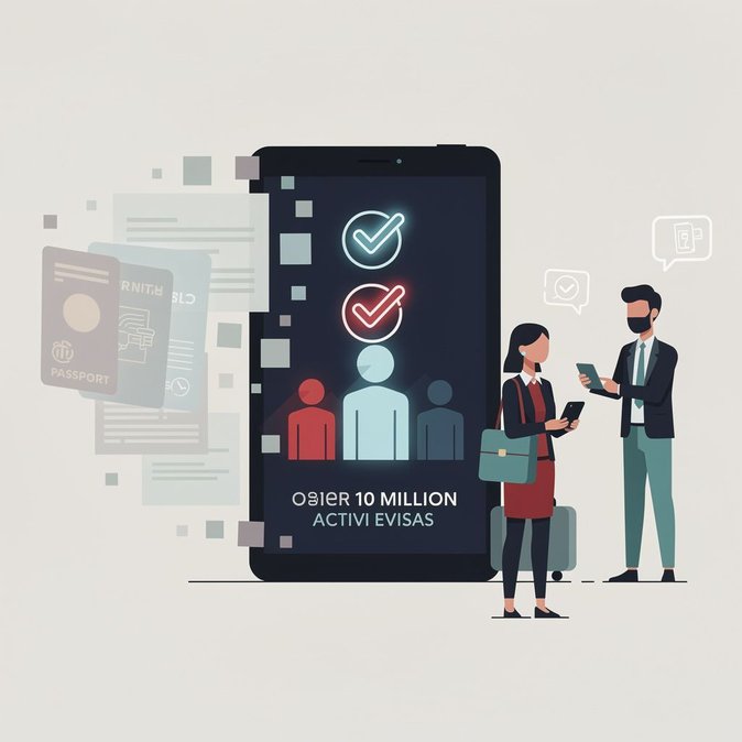 UK passes 10 million eVisas as digital border programme accelerates