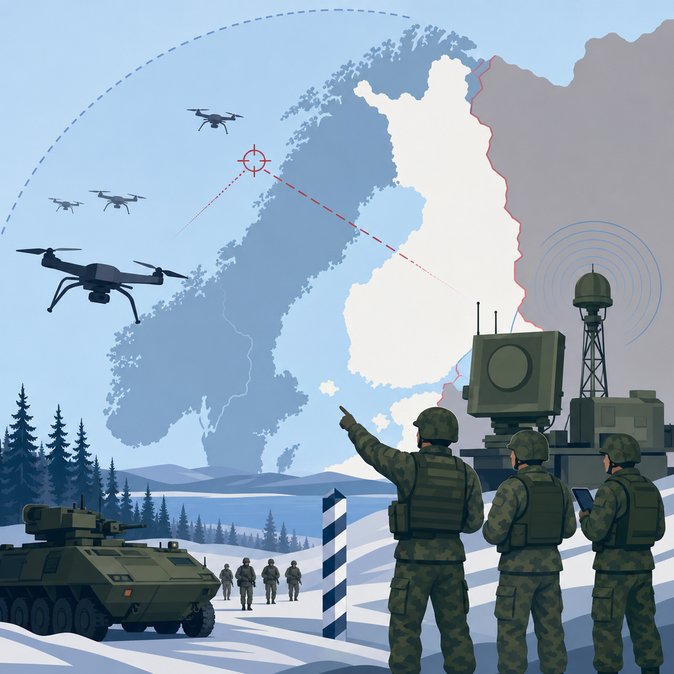 ‘Northern Star’ Drill Brings 9,000 NATO Troops to Finland’s Border as Drone Threat Grows