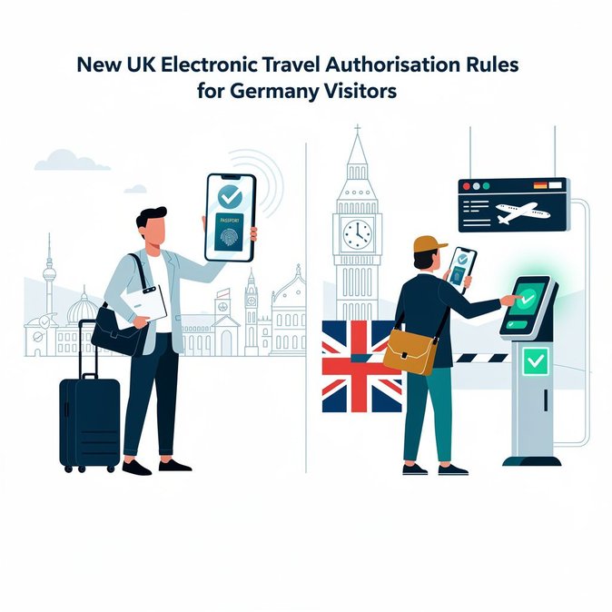 Germany updates UK travel advisory, reminds Germans to obtain ETA and e-Visa before visiting Britain