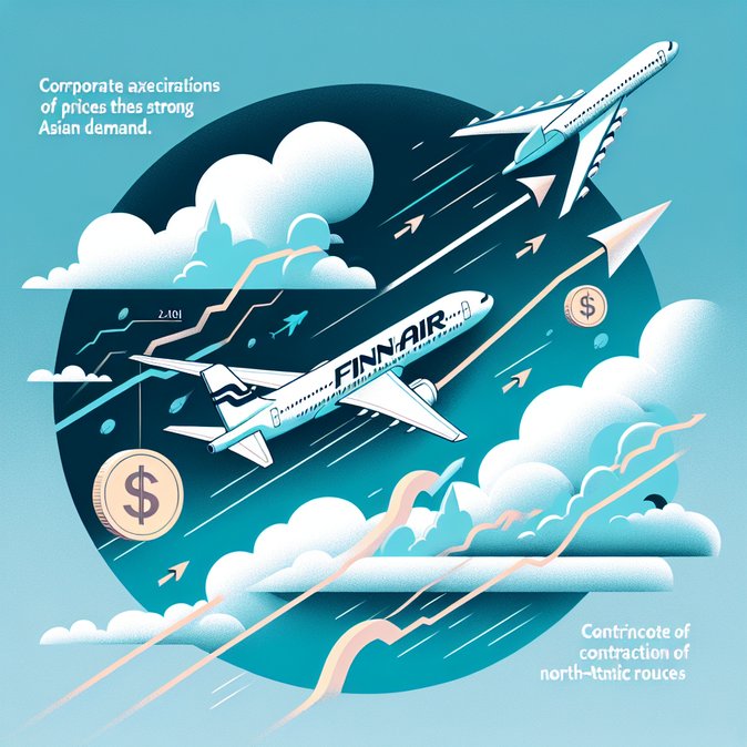 Finnair’s October Figures Reveal Asian Rebound and North-Atlantic Slowdown