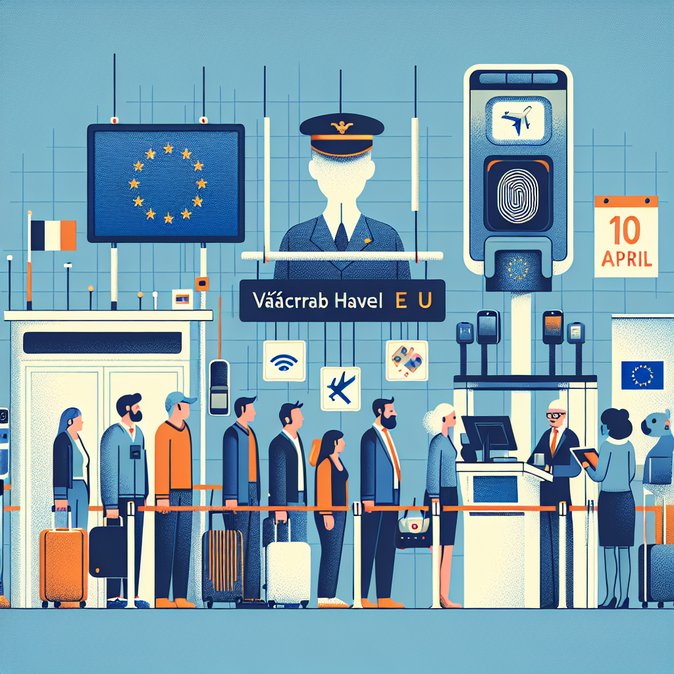 Prague Airport Advises Extra Time as EU Entry/Exit Biometric Checks Begin