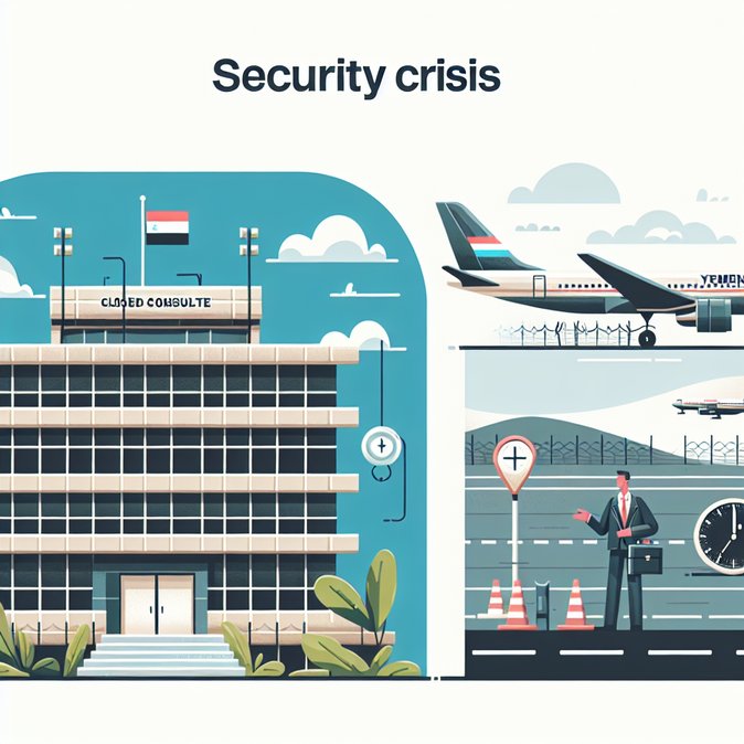 Middle East Escalation Grounds Flights, Shuts US Consulates and Ends TPS for Yemen