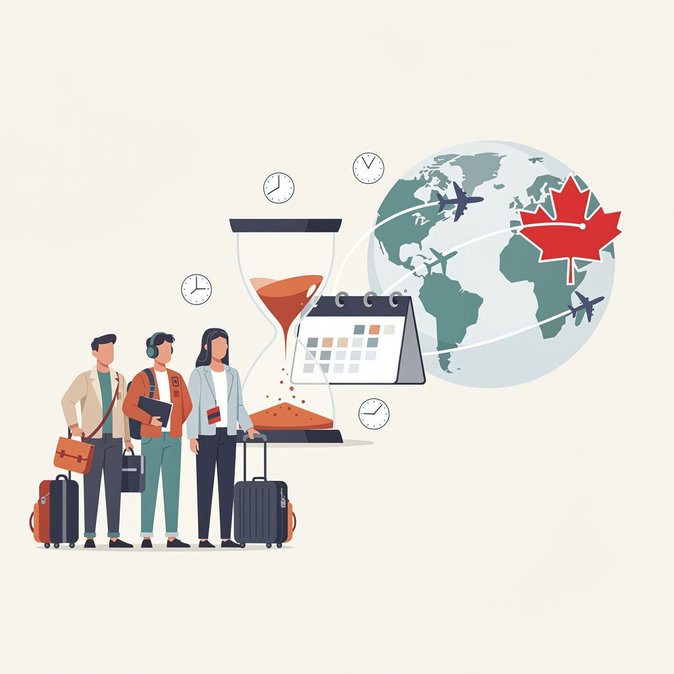 IRCC publishes July 22 processing-time update for work, study and visitor visas