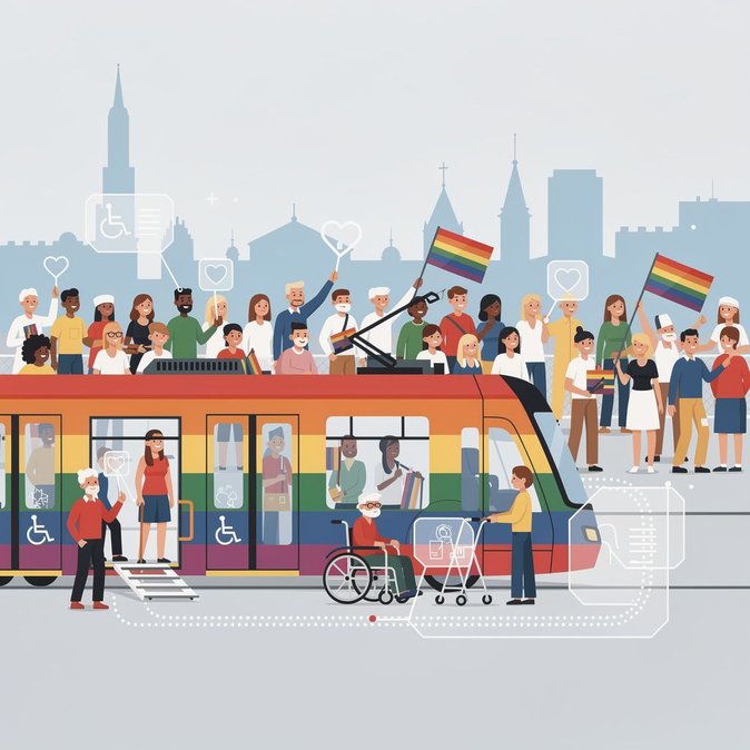 ‘Rainbow Tram’ to headline Helsinki Pride, spotlighting accessible urban mobility