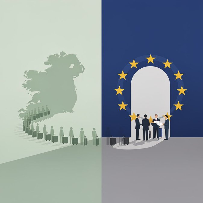 Sinn Féin advierte que el pacto de la UE ‘cede poderes’ mientras el retraso en las apelaciones alcanza un récord de 20,000 casos