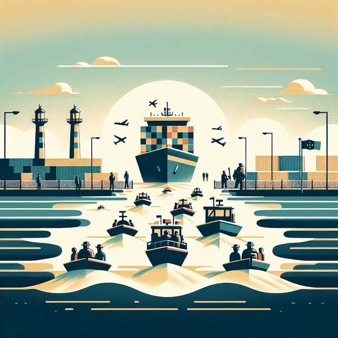 创纪录的十二月一天：803人乘小船横渡英吉利海峡