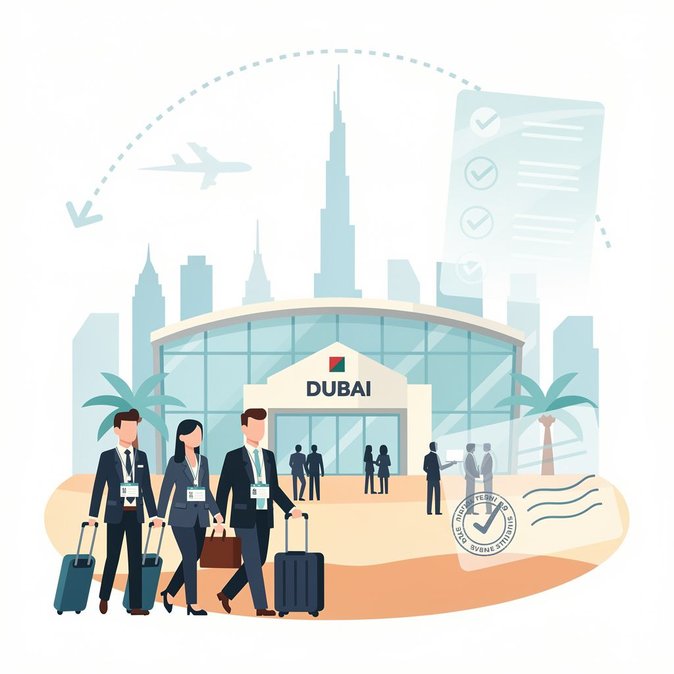 Dubaï précise le « visa visite événement » pour attirer conférences et expositions