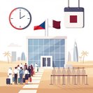 La Embajada de Doha Establece un Plazo de Un Solo Día para Solicitudes de Visas de Empleo Estacional Checo
