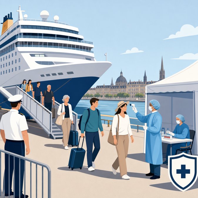 France relaxes quarantine on cruise ship after norovirus outbreak in Bordeaux