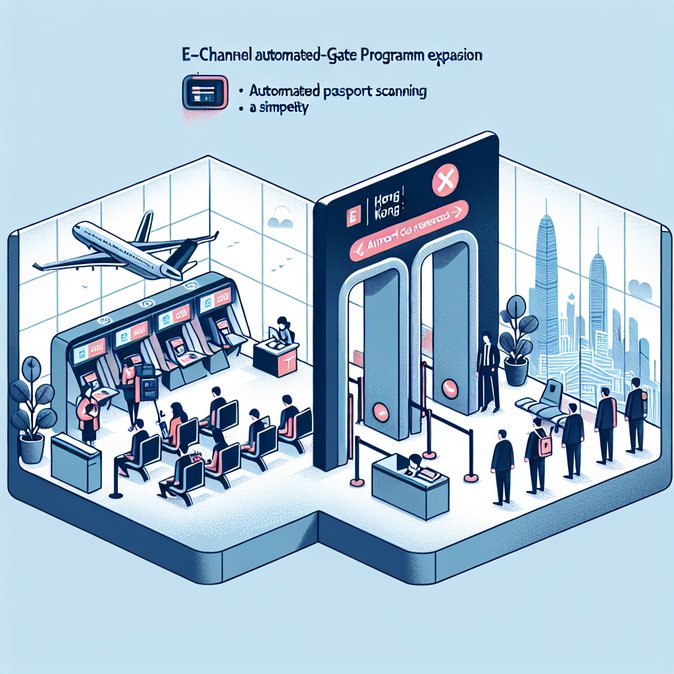 Hong Kong flexibiliza las normas de e-Channel para que visitantes frecuentes puedan registrarse tras solo dos viajes