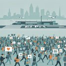 5,000 Protest in Barcelona Against El Prat Airport Expansion Plan