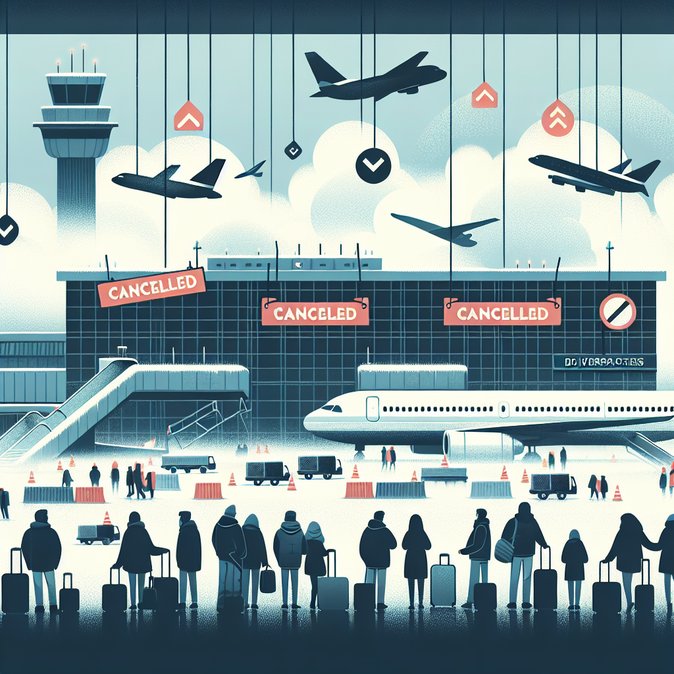 Dense fog grounds Delhi skies: 228 flights cancelled and five diverted at IGI Airport