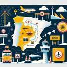 Storm ‘Marta’ Continues to Batter Spain, Blocking Roads and Diverting Flights