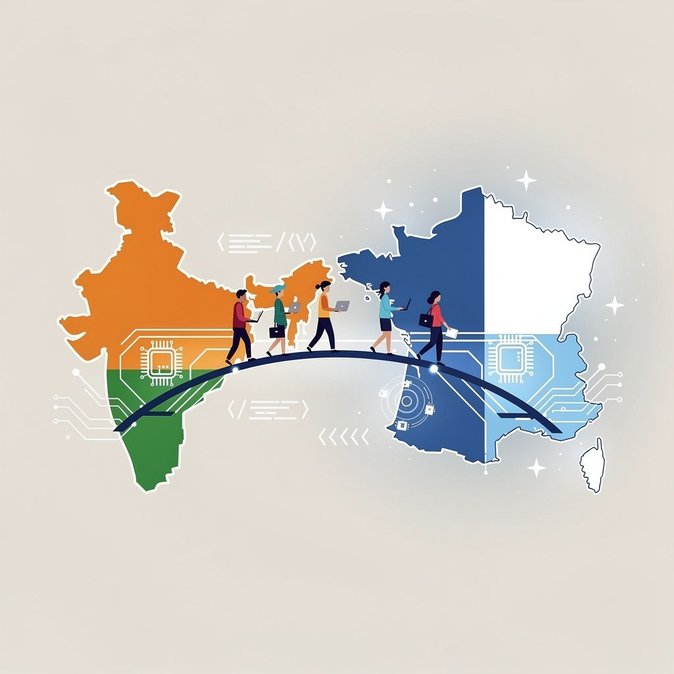 Modi séduit la French Tech et la diaspora indienne à Paris, évoque des partenariats en mobilité