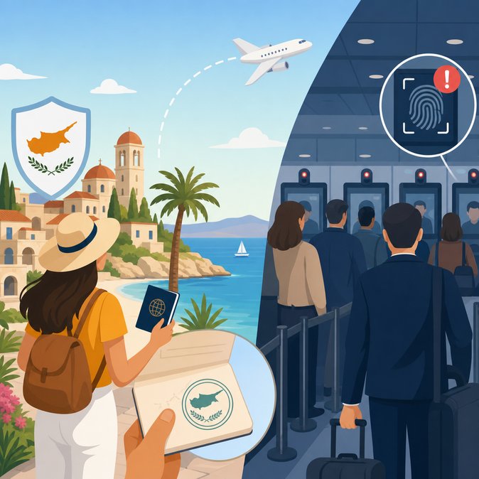 Cyprus marketed as ‘EES-free’ haven as biometric border regime triggers summer travel jitters