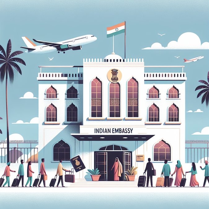 Indian Embassy in Qatar arranges extra flights as 500+ nationals repatriated amid Gulf tensions