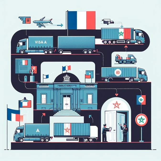 French Consul in Morocco Rejects Claims of Mass Visa Refusals for International Truck Drivers