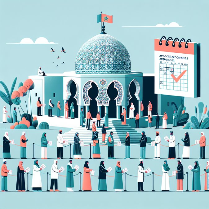 Moroccan Consulates in Spain Overwhelmed as Residents Rush to Secure Papers for Regularization