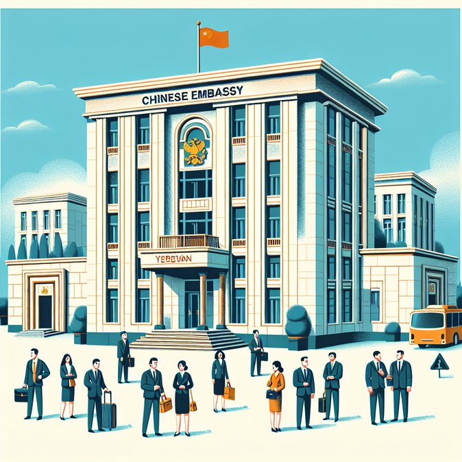 Chinese Embassy in Armenia Suspends Visa Processing 3 & 5 March After IT Outage