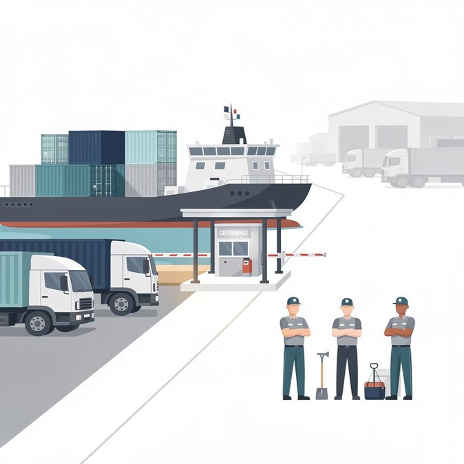 Customs Officers Stage Two-Hour Warning Strike at Famagusta Port