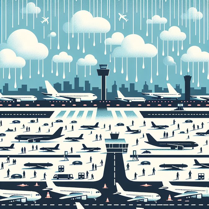 Europe-wide flight disruption sees 135 delays at Paris-Charles-de-Gaulle alone