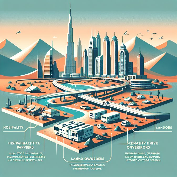 Dubaï inaugure la première route intégrée pour camping-cars, créant un nouveau corridor touristique terrestre