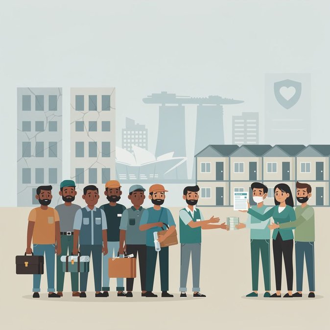 Singapour se précipite pour réaffecter 400 travailleurs indiens et bangladais abandonnés par leurs employeurs