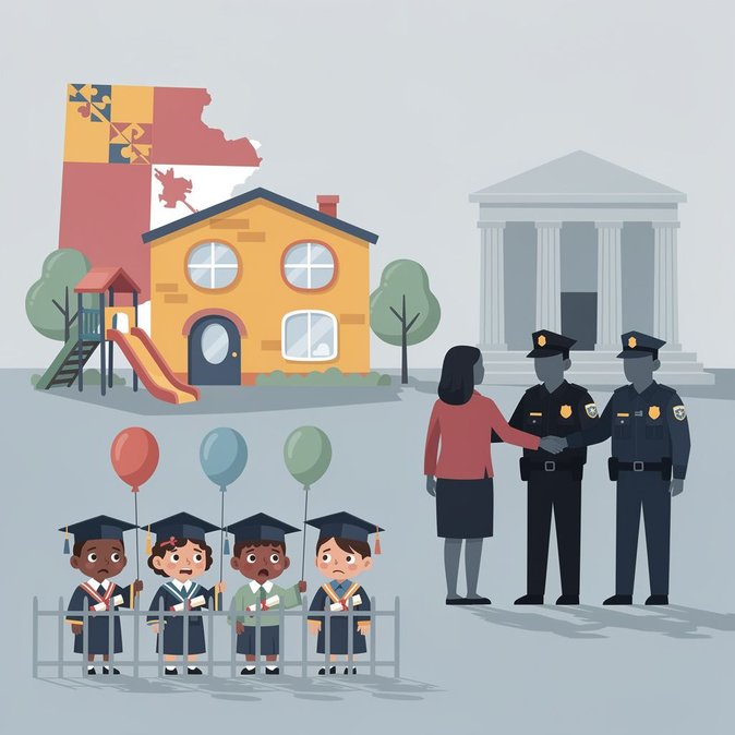 ICE-Verhaftungen vor einer Grundschule in Baltimore lösen rechtliche und politische Empörung aus