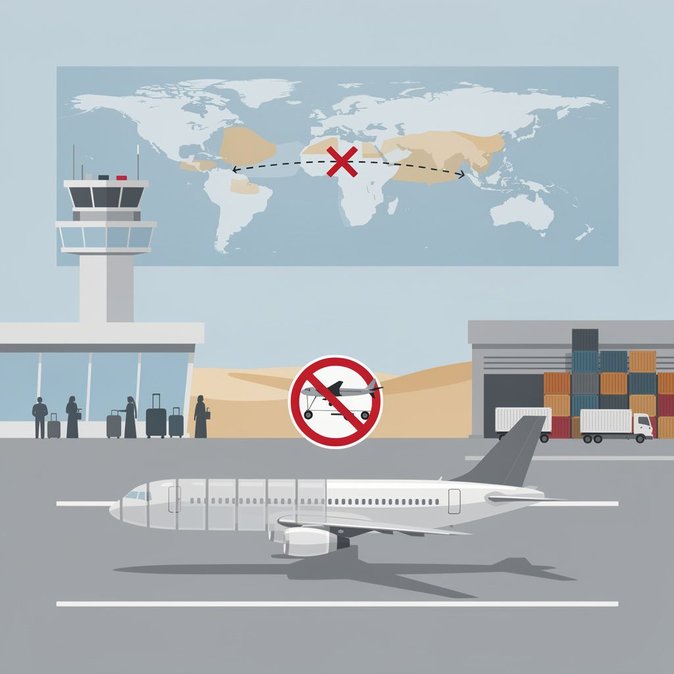 Emiratos Árabes Unidos suspende vuelos operados por aerolíneas iraníes hasta nuevo aviso