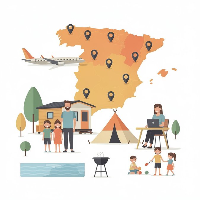 Jet2 Adds 34 New Eurocamp Parks Across Spain for Summer 2027, Expanding Family Mobility Options