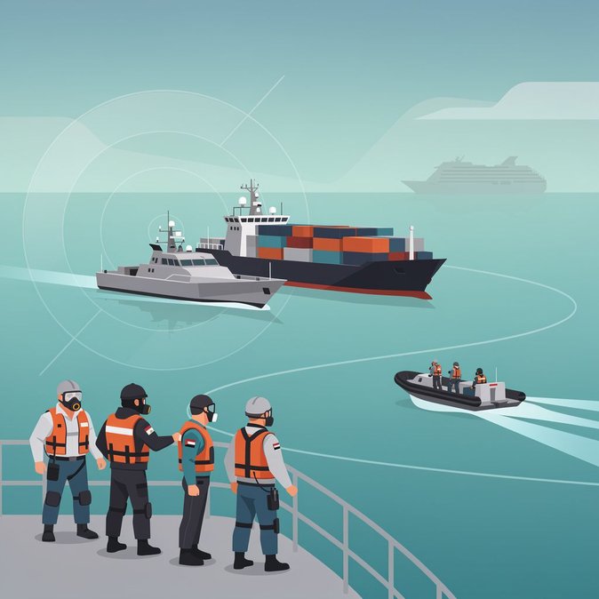 Cyprus and Egypt Complete Joint Maritime Security Courses at CYCLOPS Centre