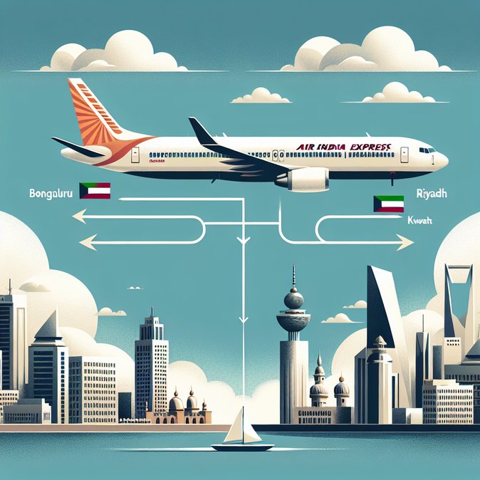 Air India Express Debuts Direct Bengaluru–Kuwait and Bengaluru–Riyadh Services