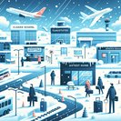 暴雪来袭，英国首场冬季大考：航班停飞、铁路中断、欧洲之星列车瘫痪