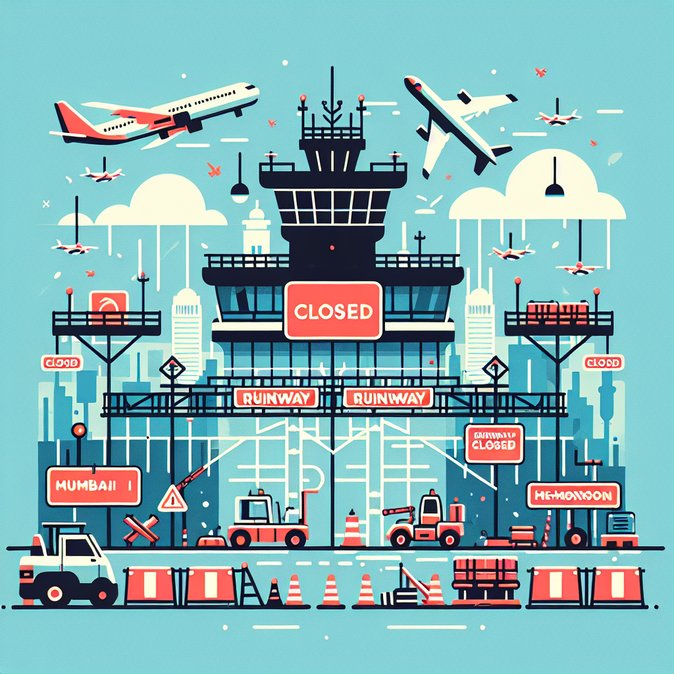 Mumbai Airport Shuts Both Runways for Six-Hour Pre-Monsoon Maintenance, Sparking Schedule Shifts