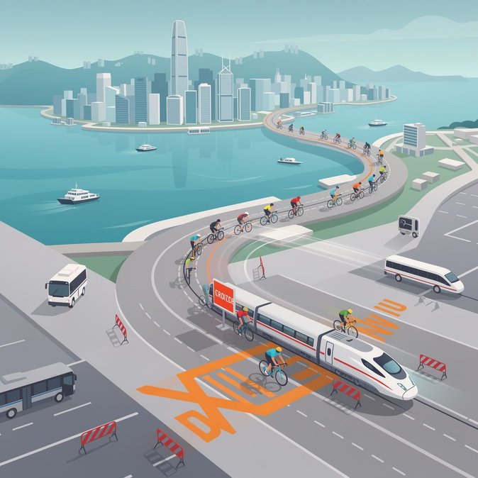 Hong Kong Issues Travel Advisory Ahead of 11 October Cyclothon: Road Closures, Ferry Cancellations and Extra High-Speed Rail Trips
