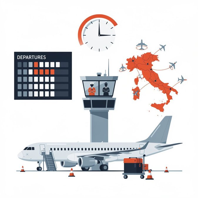 Italian air-traffic controllers to stage nationwide four-hour strike on 30 September