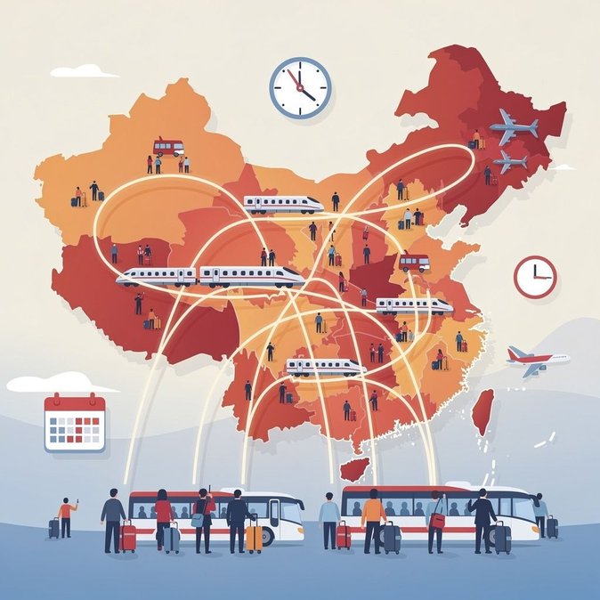 China Moves 199 Million People on Mid-Autumn Day 2, Signalling Recovery in Domestic Mobility
