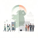 最新民调显示爱尔兰对移民的支持度有所下降，但整体仍保持积极态度