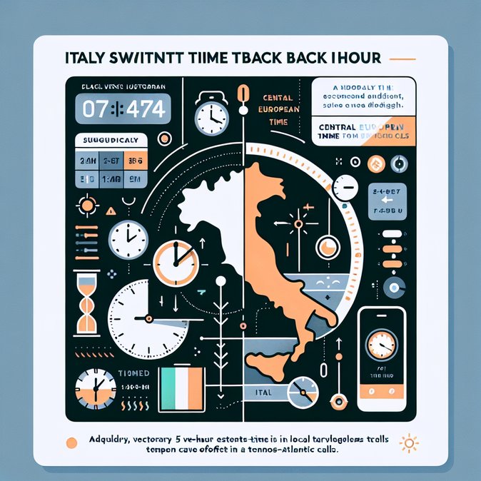 Clocks go back: Italy returns to Standard Time in early hours of 26 October