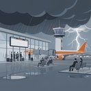 Severe storms close Zona da Mata airport, ripple through Southeast Brazil flight schedules