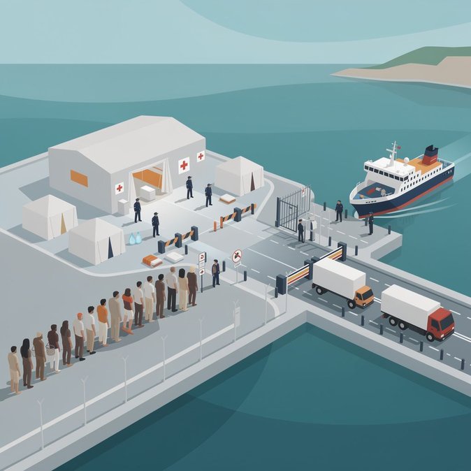 Spanish government scales up migrant triage and reception operations in Ceuta after July surge