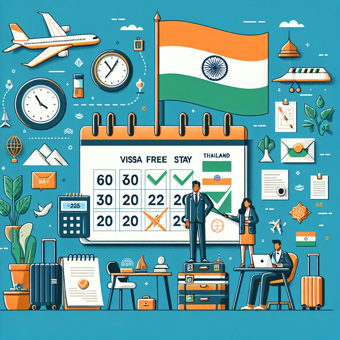Thailand Doubles Visa-Free Stay for Indians to 60 Days, Boosting Tourism and Remote-Work Options