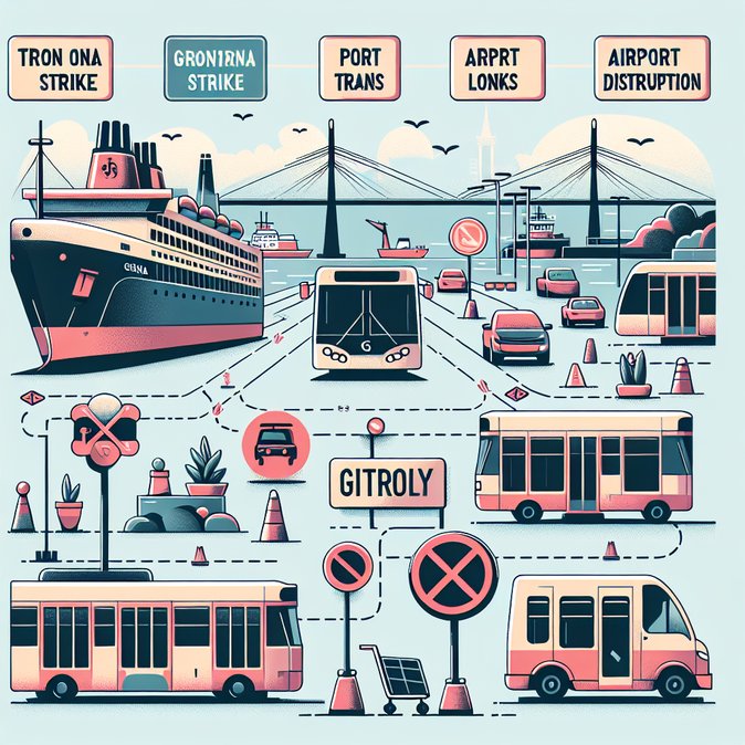Genoa’s 4-Hour Public-Transport Strike on 27 January Snarls Morning Commutes and Port Access