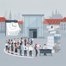 Le principal bureau d'immigration de Prague rouvre après une fermeture de quatre jours — un retard dans le traitement des demandes de résidence est à prévoir