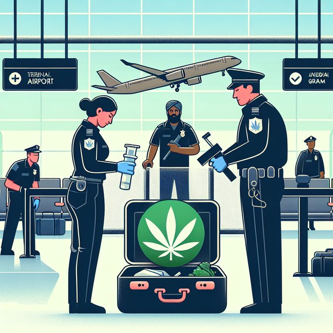 Customs seizes 10 kg of cannabis carried by incoming passenger from Bangkok