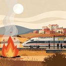Naples–Salerno Rail Corridor Slows After Trackside Fire Near Nocera