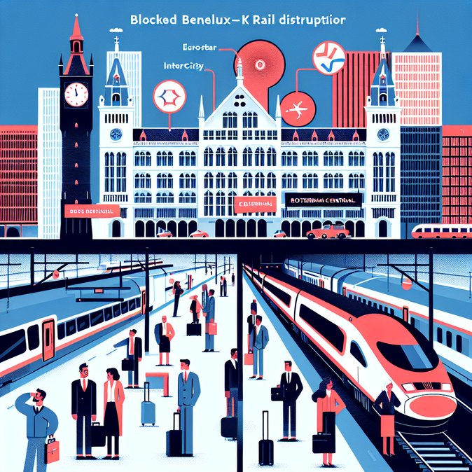 Fire alarm in Rotterdam halts Eurostar and intercity traffic – Brussels links disrupted